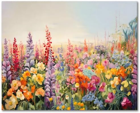 TUMOVO Adults' Paint-by-Number Kits Garden Full Bloom Painting by Number by TUMOVO