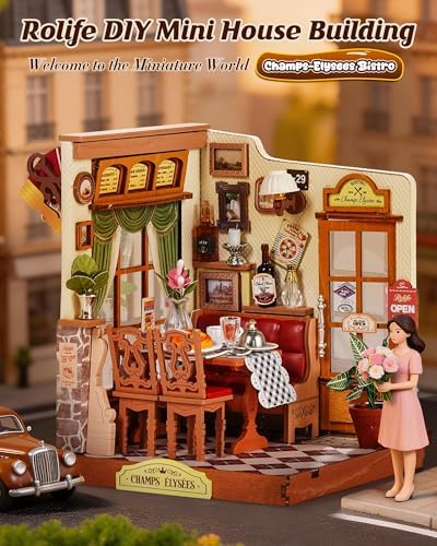 Rolife Restaurant DIY Miniature House Kit - Image 5