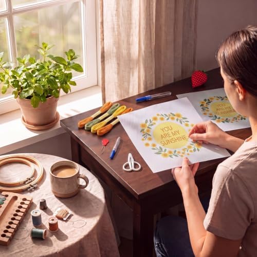 XunYee Needlepoint Canvas Kit, You are My Sunshine - Image 5