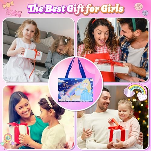 AIPRIDY Charm Bracelet Making Kit,Unicorn Mermaid Crafts Gifts Set Can Inspires Imagination and Creativity,Jewelry Making Kit Perfect Gifts for Girls 5-12 Years Old (104 Pieces) - Image 6