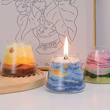 Pansyling 50pcs 6" Natural Candle Wicks for Candle Making, Pre-Waxed Cotton Wicks DIY Candle Making Kits, Smoke-Free, Long-Burning, Cut to Fit Any Candle Containers - Image 7
