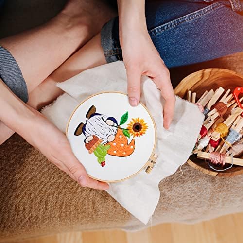 Nuberlic Embroidery Kit for Beginners Adults with Gnome Pattern - Image 5