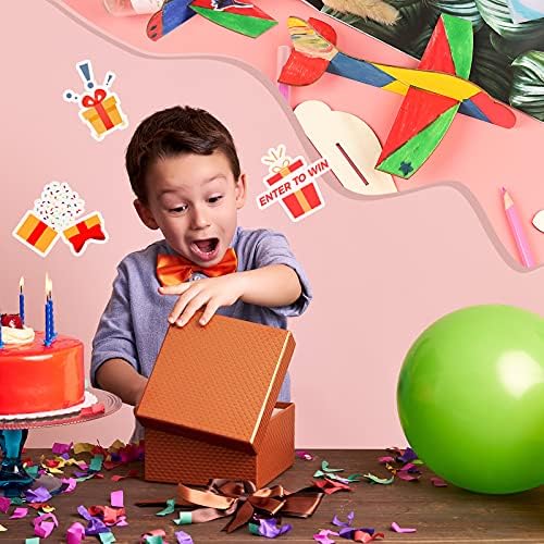 BAPHILE 12 Pack DIY Wood Planes，Mini Airplane Paint and Decorate Wooden Airplane Craft Kits with Decorate Tools for Kids School Craft Decor Projects - Image 6
