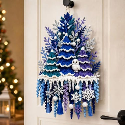 DIY Seasonal 3D Crochet Door Hanger Kit Collection, Halloween Handmade - Image 4
