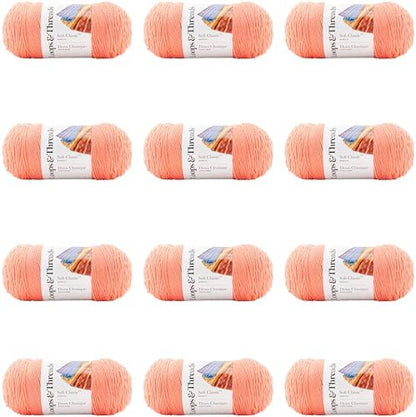 MICHAELS Bulk 12 Pack: Soft Classic™ Solid Yarn by Loops & Threads® - Image 7