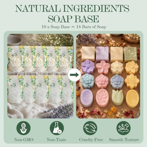 Soap Making Kit for Adults & Beginners Complete Soap Making Supplies - Image 4