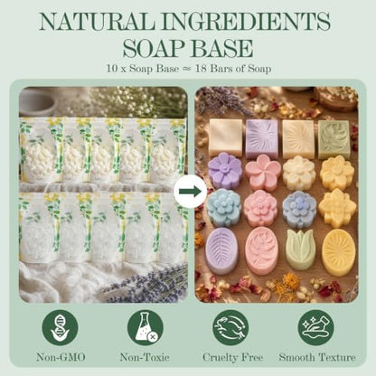 Soap Making Kit for Adults & Beginners Complete Soap Making Supplies - Image 4