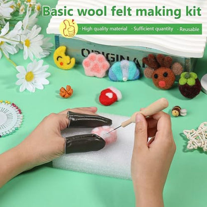 IMZAY Needle Felting Tools, 60 Pcs 3 Sizes Needle Felting Supplies - Image 6