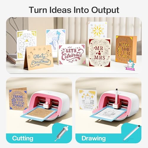 Likcut Vinyl Cutter Machine Cardstock Creator Bundle with Carrying Case - Image 2