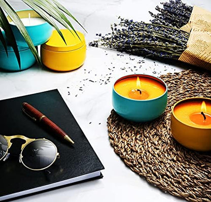 Hearts & Crafts DIY Complete Soy Wax Candle Making Kit - 1lb Soy Candle Wax and All Candle Making Supplies Included and Candle Jars - Complete DIY Candle Making Kit for Adults, Kids, & Beginners - Image 6
