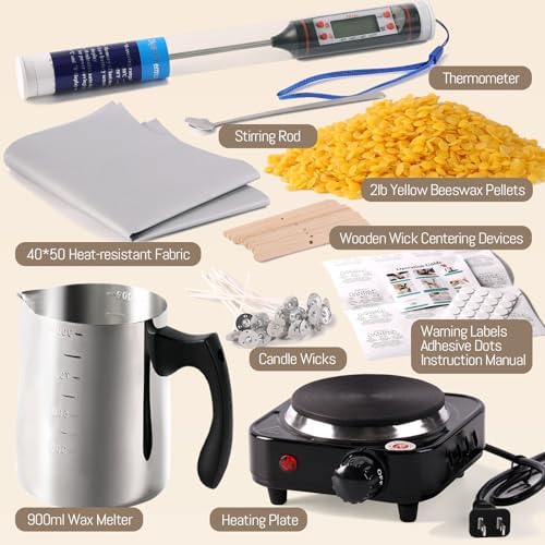 Candle Making Kit with Wax Melter, DIY Candle Making Supplies for Adults - Image 2