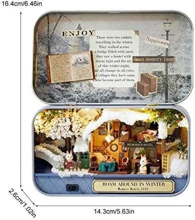 Wizardi Mini House Building Kit - Tiny Home Kit Roam Aaround in Winter - Image 7