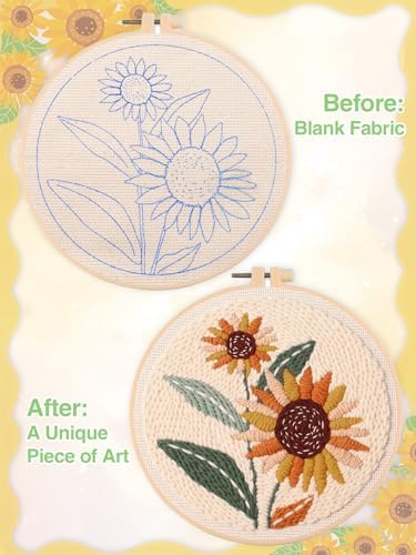 Punch Needle Kit Adults Beginner, Step-by-Step Guide & Video - Image 4