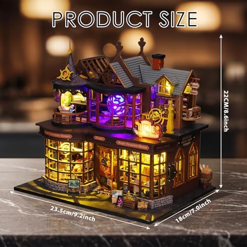 DIY Miniature House Kit, Mini House Building kit for Adults, Treasure House - Image 2