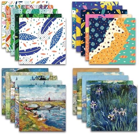 Origami Paper Kit 100 Sheets, 6x6 Inch Double Sided 40 Vivid Colored Paper - Image 2