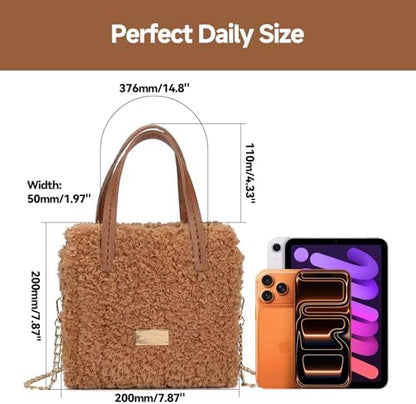 tripforfree DIY Knitting & Crochet Handbags Kit, Mesh Plastic Canvas Kit for Shoulder Bags, Crossbody Bags, Embroidery Projects, Linen - White (Pink) - Image 5