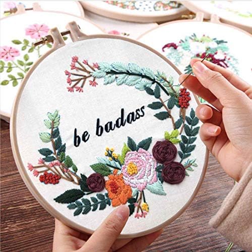 Louise Maelys 3 Pack Embroidery Kit for Beginners, Funny Quote Art - Image 4
