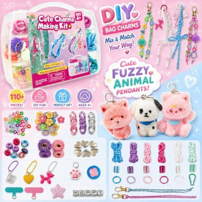 AGENTLAN Bag Charm Kit, DIY Key Chain Making Kit with Paracord - Image 3