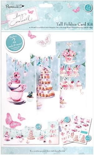 DOCrafts Papermania Lucy Cromwell Tall Foldies Card Kit by docrafts