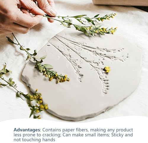 REALART Air Dry Clay for Adults (5lb Bucket White) Air Dry Clay Tools - Image 3