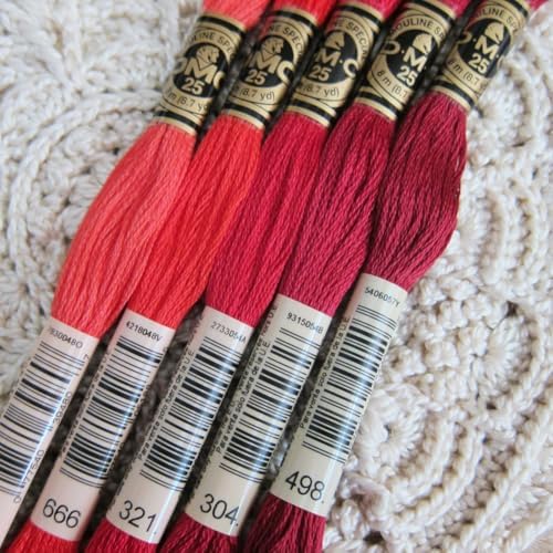 12 Skeins 105 Yards Embroidery Thread Floss for Bracelet Making - Image 3
