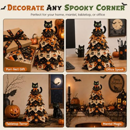 Daily Partner DIY Halloween Quilted Fabric Tree Kit - Image 7