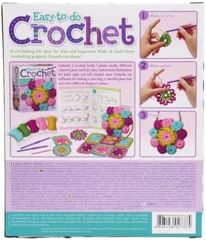 4M Easy-to-Do Crochet Kit - DIY Knitting Set for Beginners & Kids Ages 8+ - Image 3