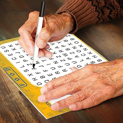 Keeping Busy Word Search 2 Dementia Activities for Seniors | Alzheimer Products for Elderly Patients | Fun Memory Game Toy & Cognitive Brain Puzzle for Senior Citizens w/Memory Loss or Alzheimers - Image 4