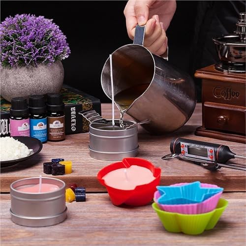 bogniga DIY Soy Wax Candle Making Kit with Beeswax Tools for Beginners - Image 4