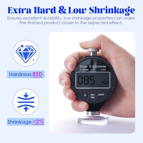 Bsrezn 300g UV Resin Hard, Clear UV Epoxy Resin Cure for Jewelry Making - Image 2