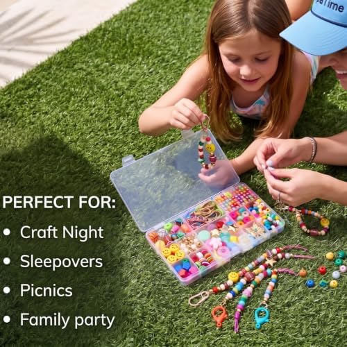 RepaTime DIY Beaded Bag Charm Kit for Women with Keychain Supplies - Image 4