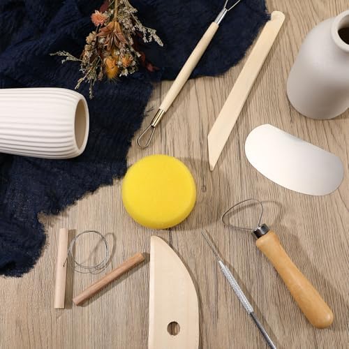 Leriton 160 Pcs Pottery Clay Tools Kit Sculpting Clay Tool Carving Kit - Image 3