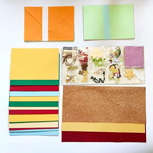 Huralona Greeting Card Making Supplies Envelope Kit Gift Anniversary Craft - Image 2