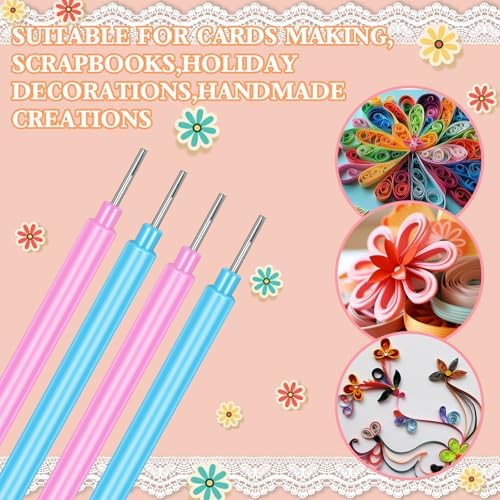 24Pcs Paper Quilling Tools Quilling Slotted Needle Tools Cricut Quilling Tool for Paper Flowers - Image 2