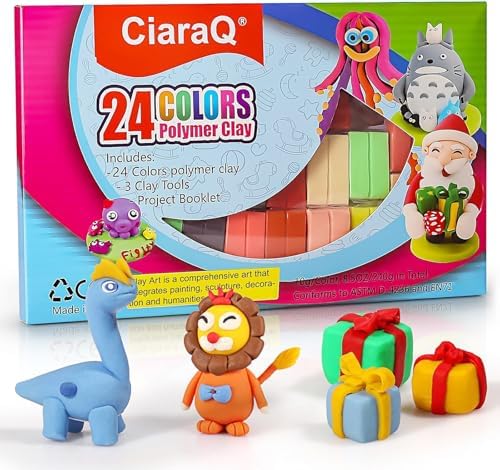 CiaraQ Polymer Clay Kit, Mini Modeling Clay Set - Image 2