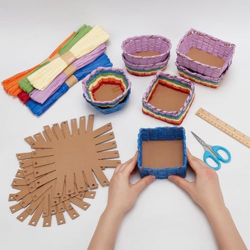 FREEBLOSS 15 Set Basket Weaving Kit Basket Making Kit for Adults Beginners - Image 5