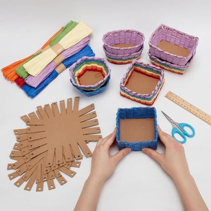 FREEBLOSS 15 Set Basket Weaving Kit Basket Making Kit for Adults Beginners - Image 5
