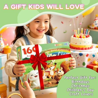 MuseLuxe 160 Colors Air Dry Clay Kit with Sculpting Tools - Image 7