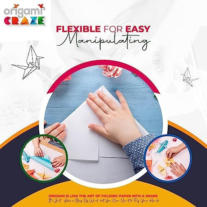 Origami Paper 500 Sheets Premium Quality for Arts and Crafts 6" Square Sheets 20 Vibrant Colours Same Colour on Both Sides 100 Design Ebook Included (See Back of Cover for Download info) - Image 6