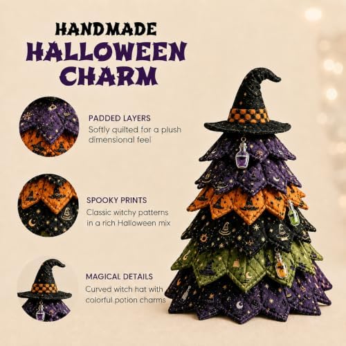 Daily Partner DIY Halloween Quilted Fabric Tree Kit - Image 4