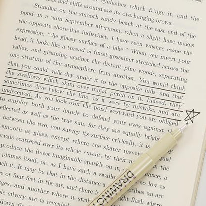 Muchcute 05 Fine Point Writing Pens: 6 Black 0.45mm Smooth No Bleed Bible - Image 4