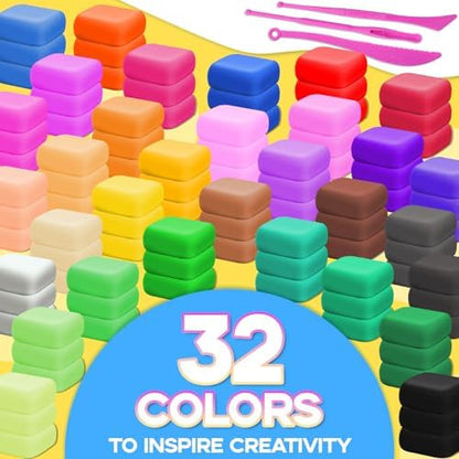 MuseLuxe Air Dry Clay - 96 Pack Modeling Clay Kit - Image 3