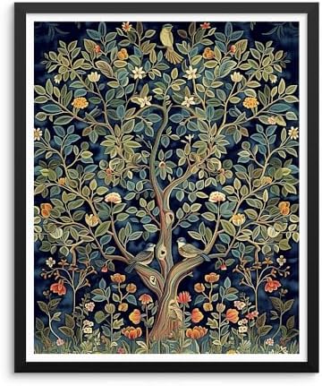 Natuyalo Paint by Numbers Kit for Adults, Paint by Numbers for Beginner Tree, Paint by Number for Adults, Plant DIY Paint by Number for Gift Home Wall Decor 16x20 Inch - Image 2