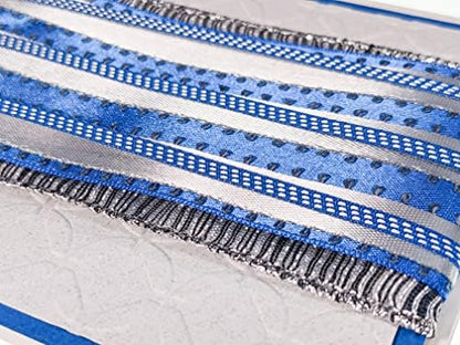 DIY Greeting Card Kit - Ribbon Cards - Handmade DIY Card Kits - Card Making Kit, Thank You & Birthday Cards - Card Kit for 10 Project Card (Platinum & Royal Blue) - Image 5