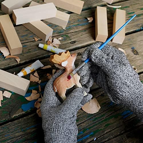 Basswood Carving Blocks, 16PCS Whittling Wood Blocks Kit with 2 Different Sizes, Easy to Use, for Kids and Adults - Image 5