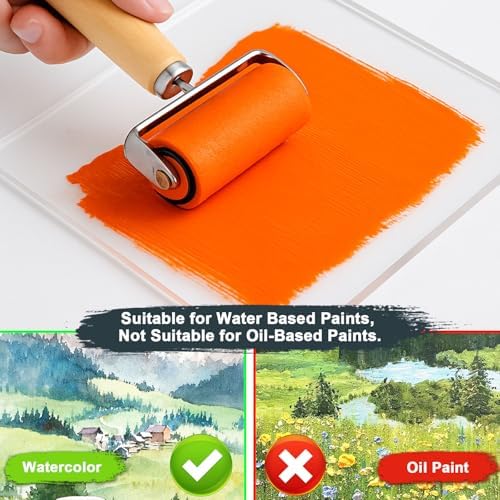 DINGSEN Gel Printing Plate Kit, Printmaking Set for Artists & Crafters - Image 6