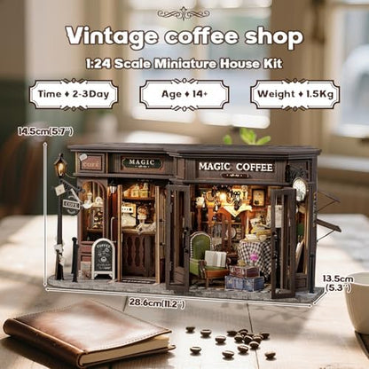 Fsolis DIY Magic Miniature Dollhouse Kit Halloween - Image 2
