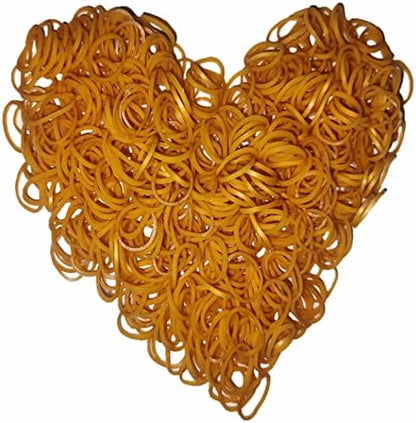 Loom Rubber Band Refill, Deep Yellow 900 Pcs. by Yowamho
