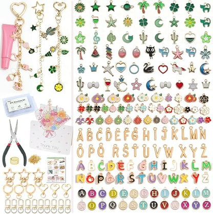 460PCS Keychain Kit, Rich Enamel Themes, Greeting Cards Included, Beginner by Unknown