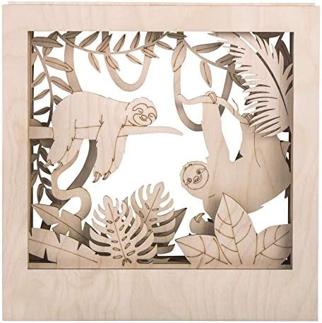 RAYHER Diorama, Wood Natural, 24x24x6.5 cm - Image 4